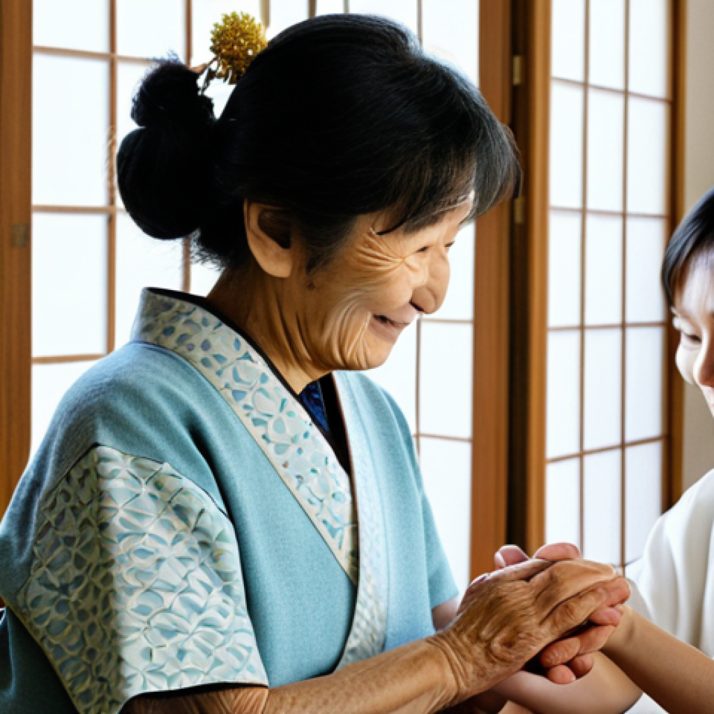 치매관리사 실습 현장 경험 - **Image Prompt 1: Gentle Connection through Shared Moments**
A heartwarming and serene indoor sc...