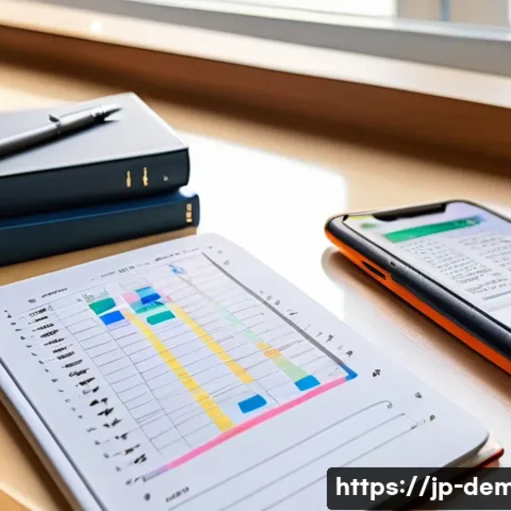 치매관리사 자격증 준비물 리스트 - A modern study desk setup for dementia care certification exam preparation, featuring the latest edi...